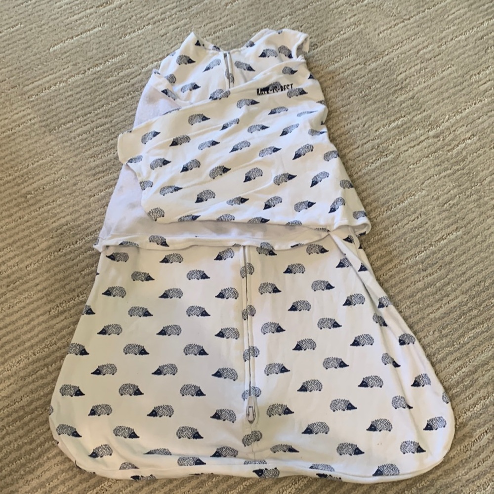 Halo sleepsack swaddle. Hedgehogs